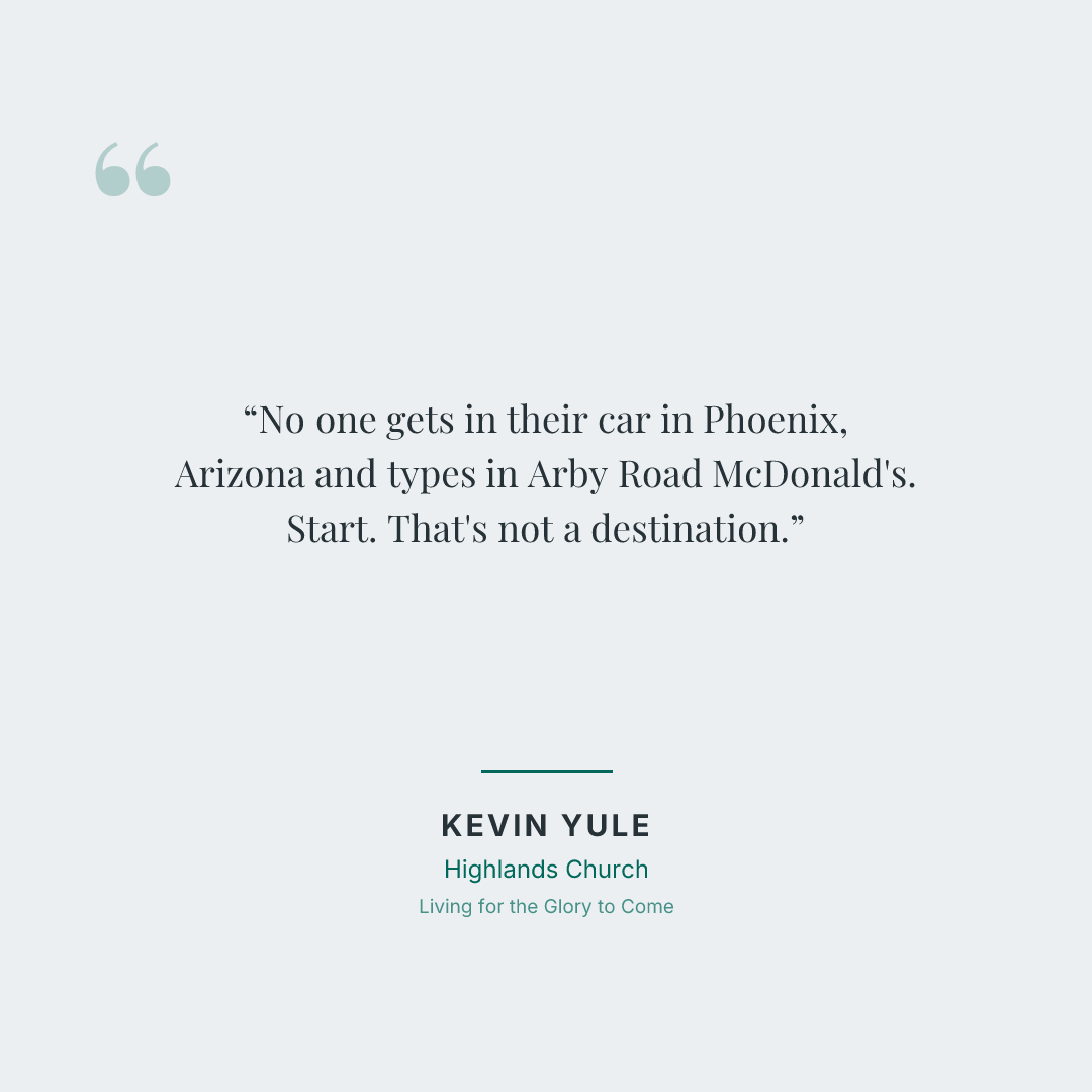 No one gets in their car in Phoenix, Arizona and types in Arby Road McDonald's. Start. That's not a destination.