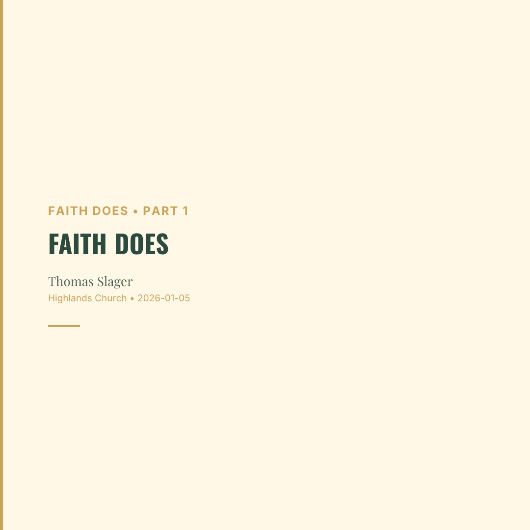 Faith Does