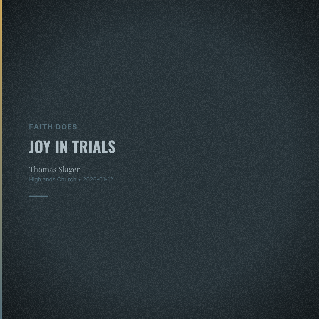 Joy in Trials